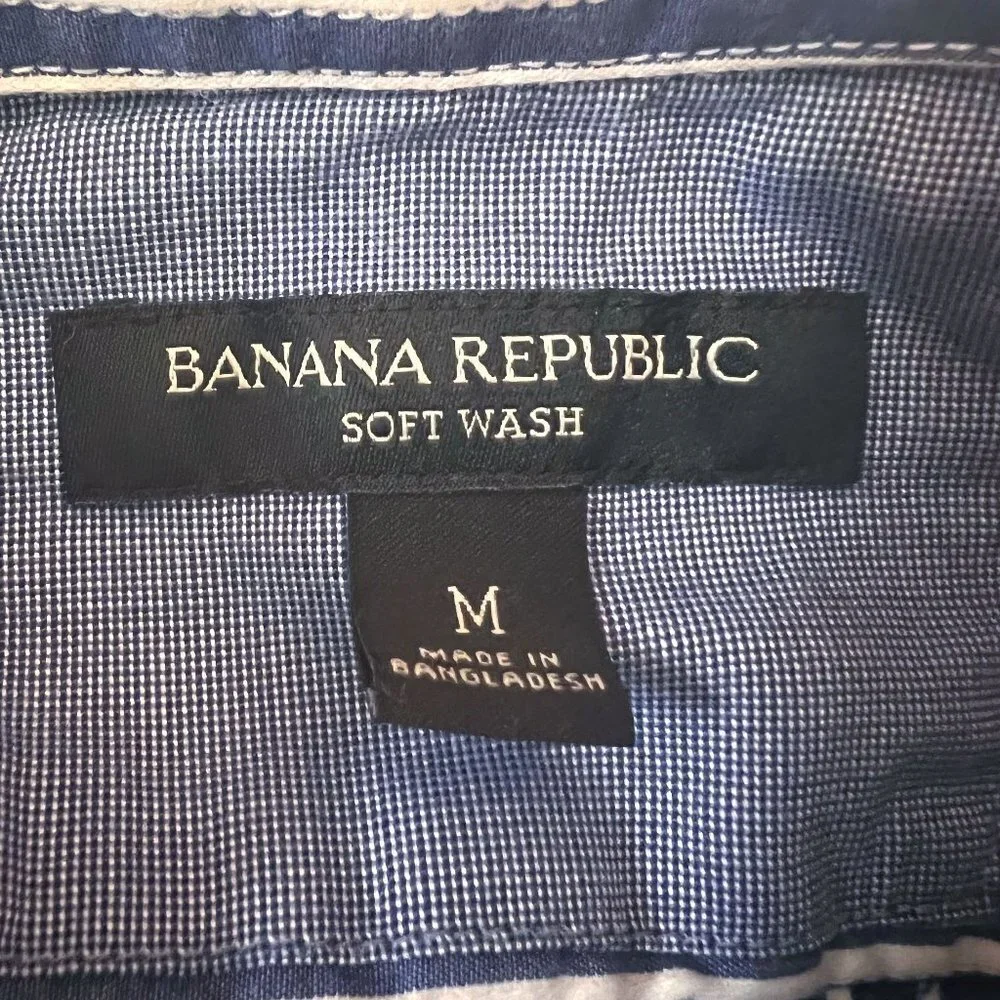 BANANA REPUBLIC CASUAL SHIRT SIZE M